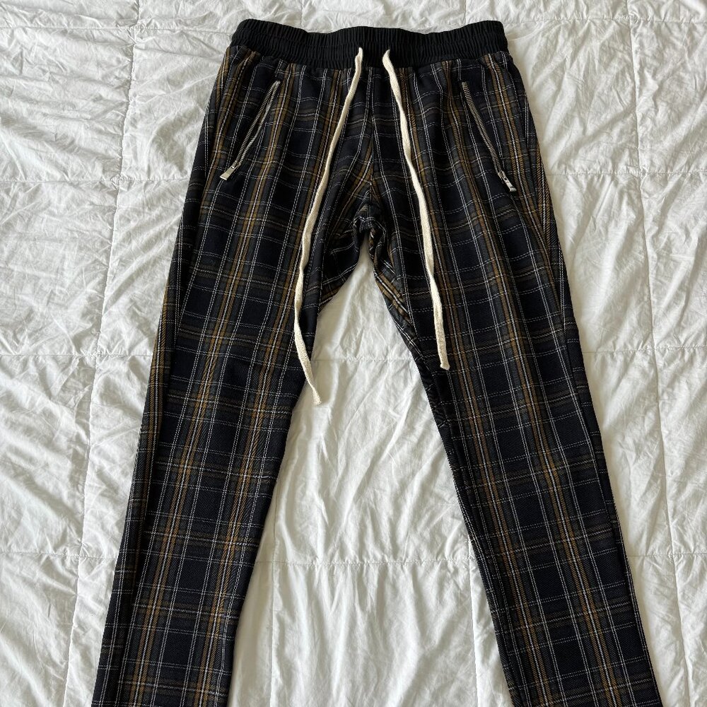 Christos New York Wool Plaid Trousers - Medium | Excellent
